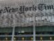 The New York Times sign