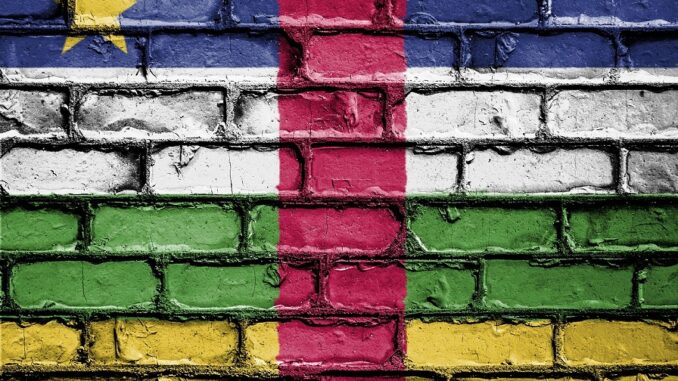 Francophone, Central African Republic flag