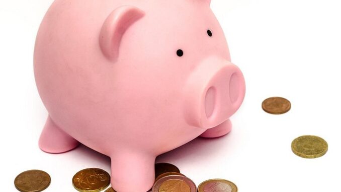 MEV, a pink piggy bank