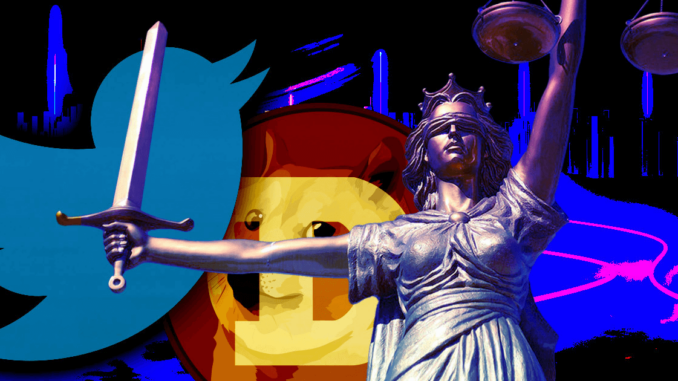 Twitter facing lawsuit over staff layoffs, Dogecoin sinks 9%