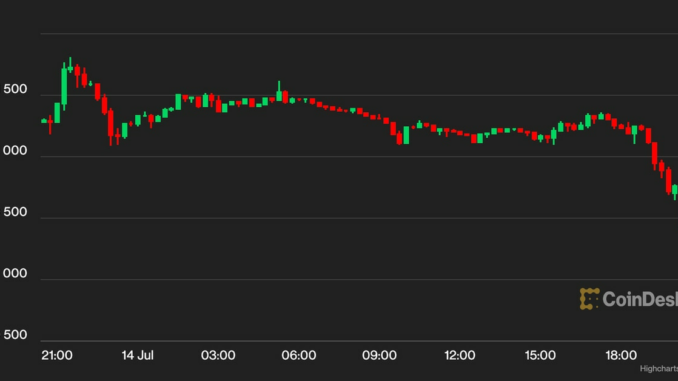 Bitcoin Tumbles Below $30K, Crypto Prices Buckle After Altcoin Frenzy on XRP Ruling