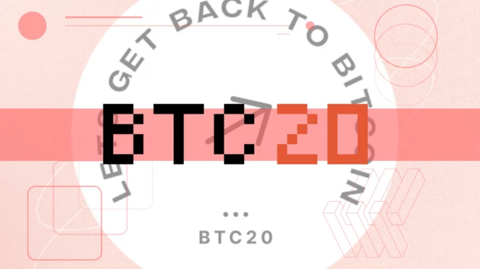Stake-to-Earn Bitcoin Alternative BTC20 Raises $3.3m in Less Than Two Weeks