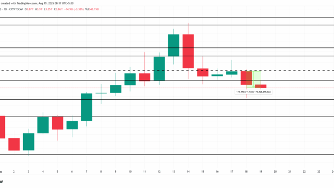 Total Crypto Market Cap Analysis