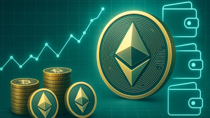 3 Fresh Wallets Buy $148.8M Ethereum – Silent Stacking