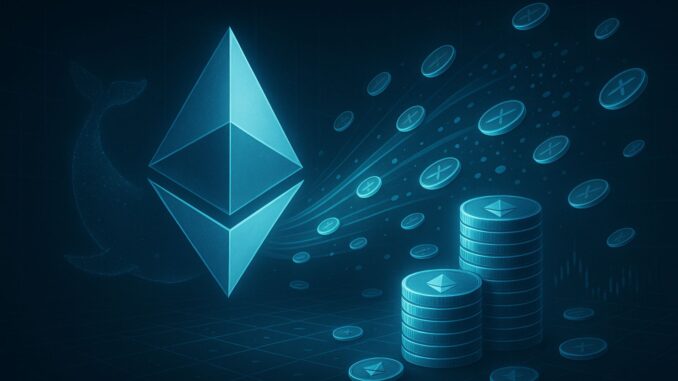Ethereum Whale Expands Position By 36,437 ETH – Bringing Total To $1.34B