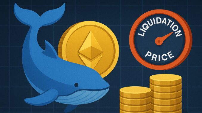$392M Ethereum Long And A Tight Liquidation Price Revealed
