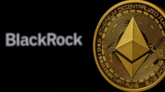 BlackRock moves $140 million in Ethereum to Coinbase as ETH slides 6%