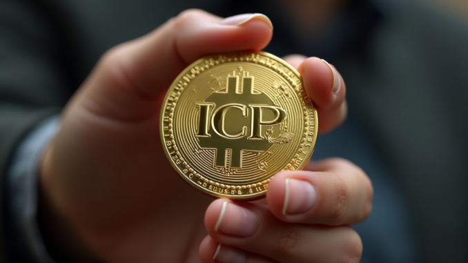 An Image Showing ICP Token