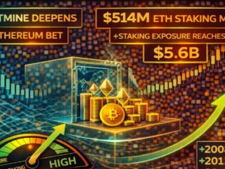 Bitmine Deepens Ethereum Bet With $514M ETH Staking Move – Staking Exposure Reaches $5.6B