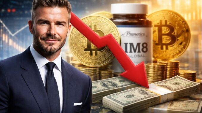 David Beckham–backed Prenetics abandons Bitcoin strategy