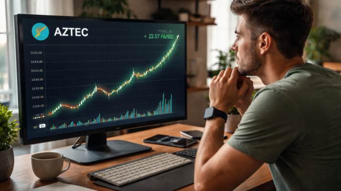 Here’s why AZTEC price is rising