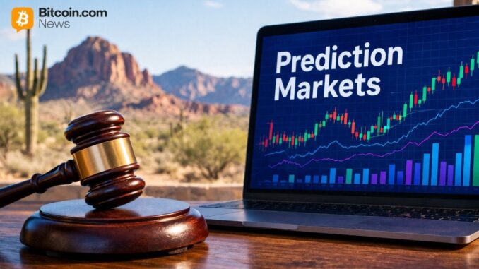 CFTC Seeks Injunction, Restraining Order as Arizona Applies State Criminal Laws to Prediction Markets – Regulation Bitcoin News