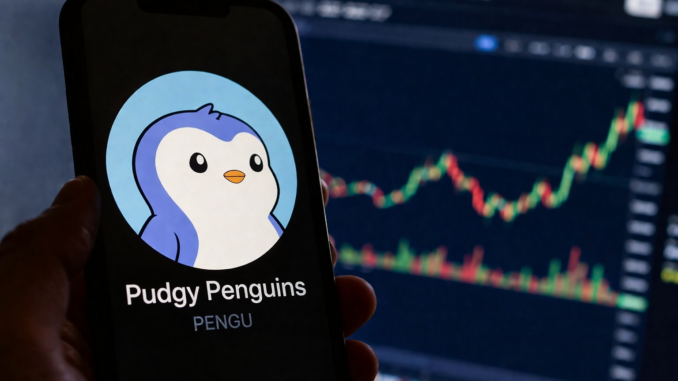 PENGU token jumps 14% amid Pudgy Penguins floor price pump