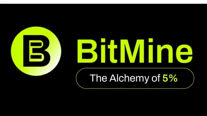 Bitmine Stakes $508M ETH in One Day, Now Controls 10.5% of Ethereum's Total Staked Supply