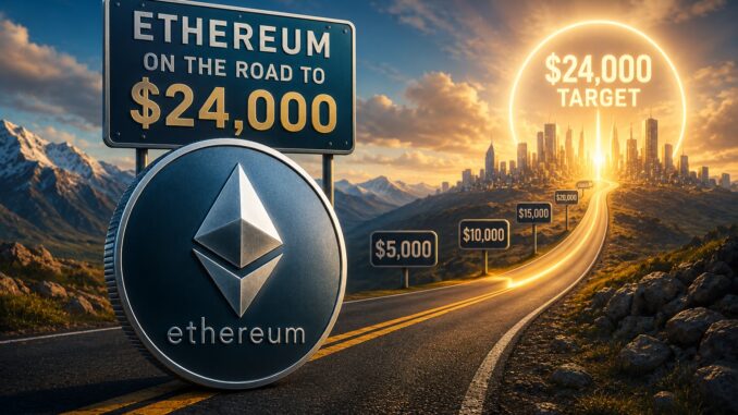 Ethereum Analyst Sets $24,000 Full Parabolic Target, Here’s The Roadmap