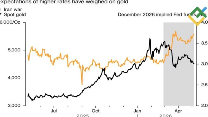 Gold consolidates as Fed rate hike expectations weigh on prices