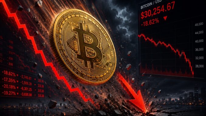 Analyst Reveals Why Bitcoin Price Must Crash To $42,000 First