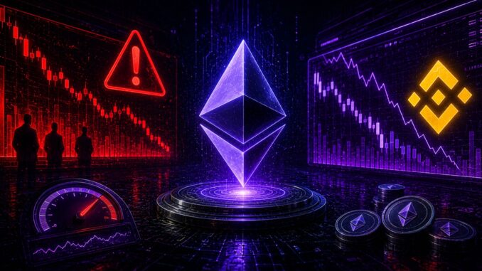 Ethereum Leverage Resets To 2025 Levels – Binance Sends A Warning